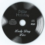 CD Lady day Live - disc